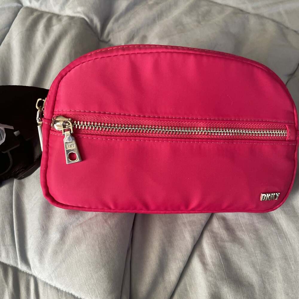 DKNY  Women’s Belt Bag Fanny Pack - Hot Pink/